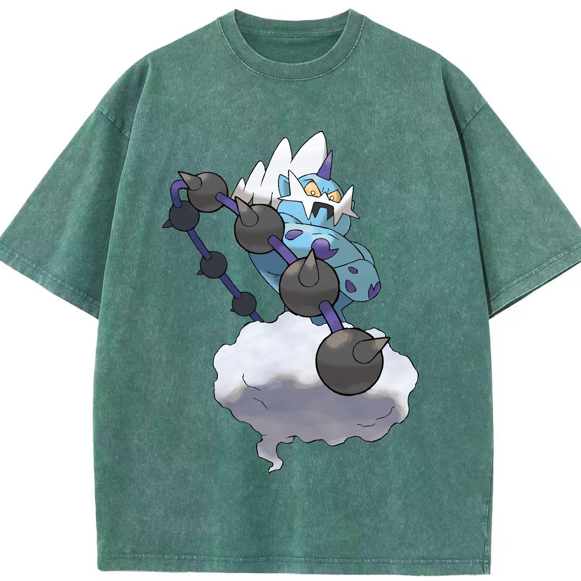 （画像用） ポケットモンスター Pokémon 綿100% ヴィンテージ風 半袖Tシャツ（フロントプリント）
